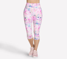 Womens Skechers GO WALK Seascape Floral Capri