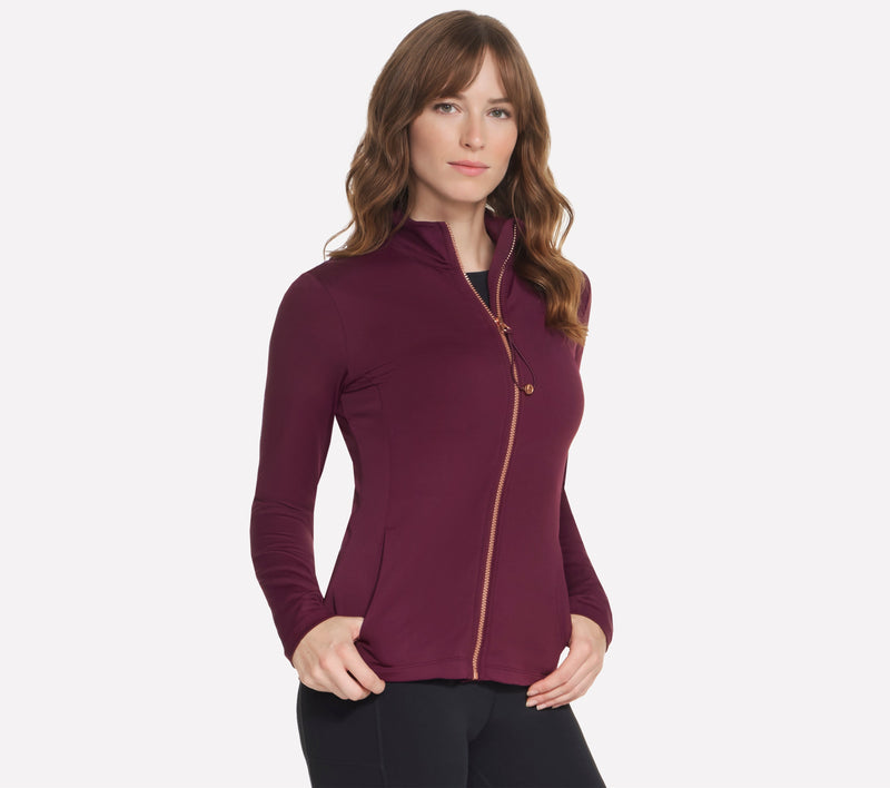 Womens Skechers GoFlex Harmony Full Zip Jacket