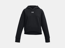 Girl's Under Armour Rival Fleece Crop Hoodie