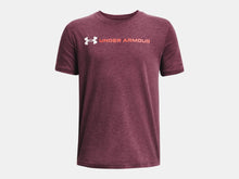 Boy's Under Armour Logo Woodmark Short Sleeve