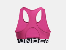 Women's Under Armour HeatGear Armour Mid Branded Sports Bra