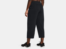 Women's Under Armour Rival Terry Wide Leg Crop Pants