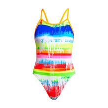 Girl's Single Strap One Piece Dye Hard