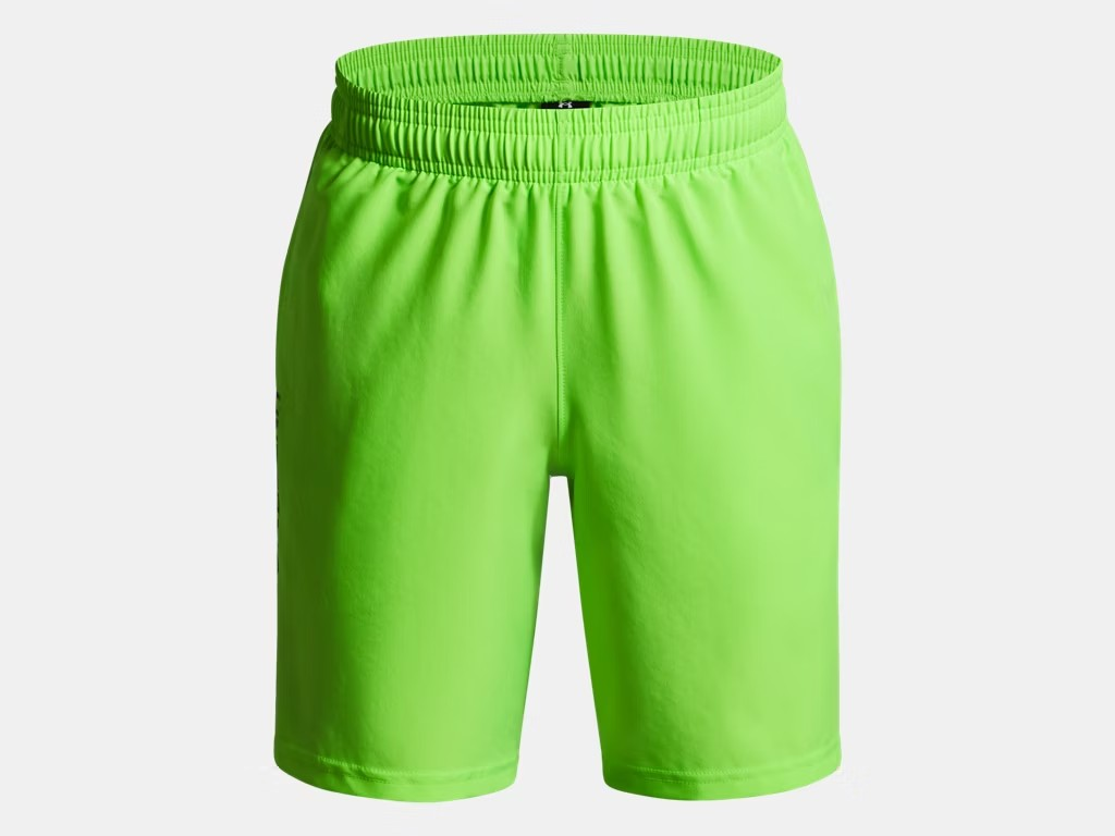 Boy's Under Armour Tech Woven Wordmark Shorts