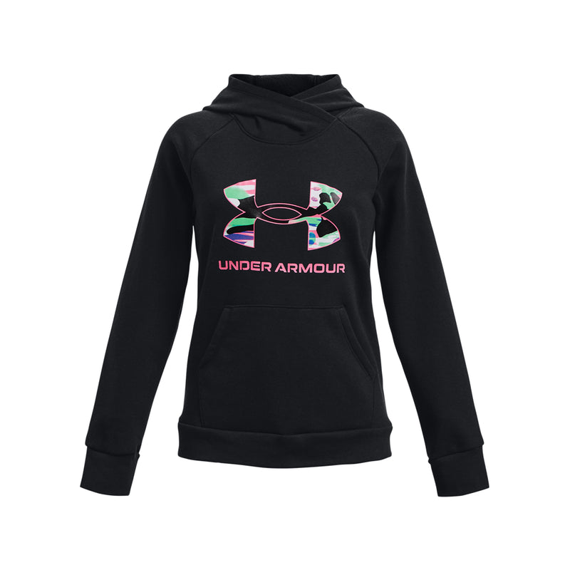 Girls Under Armour Rival Fleece Big Logo Hoodie