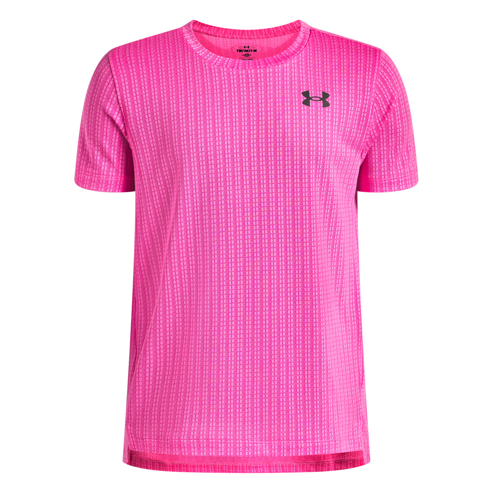 Boys Under Armour Tech Vent Jacquard Short Sleeve Tee