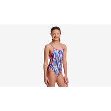 Girls Funkita Diamond Back One Piece- Wing Tips Swimsuit