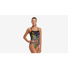 Womens Funkita Single Strap One Piece- Macaw Magic Swimsuit