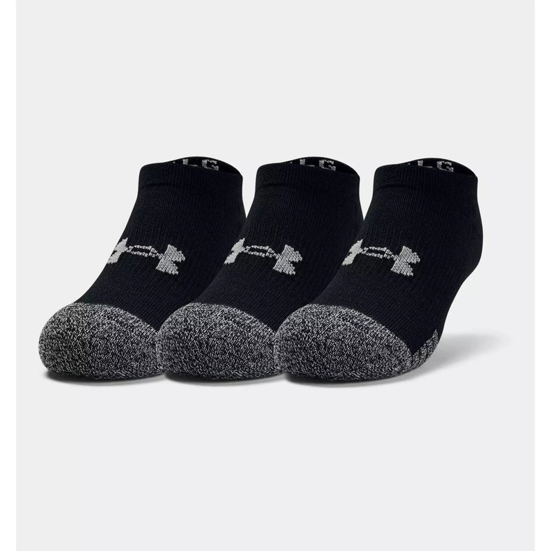 Under Armour Youth Heatgear No Show 3Pack