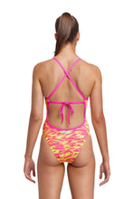 Womens Funkita Tie Me Tight- Snow Caps Swimsuit