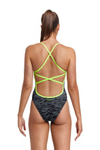 Womens Funkita Strapped In One Piece- Night Run Swimsuit