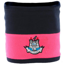 Dublin Harlem Reversible Fleece Snood Marine / Knockout Pink / White