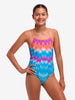 Girl's Funkita Birdie Bird Single Strap One Piece Swimsuit