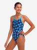 Girl's Funkita See Stars Diamond Back One Piece Swimsuit