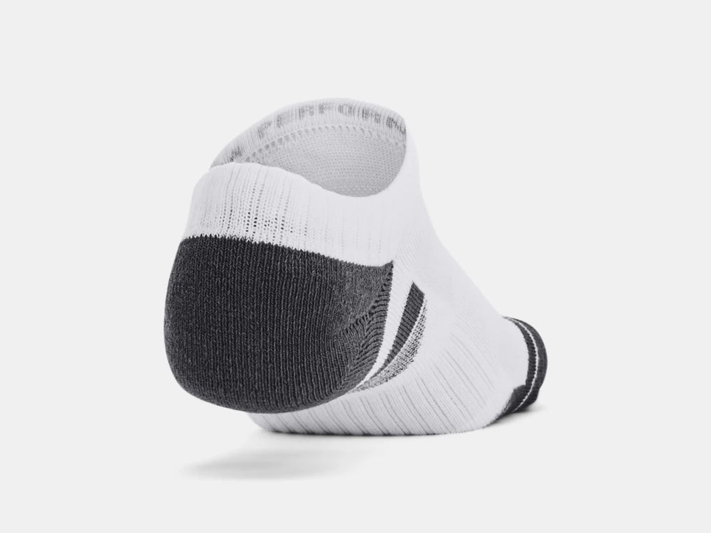 Unisex Under Armour Performance Cotton 3Pack No Show Sock