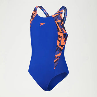 Girl's Speedo HyperBoom Splice Muscleback Swimsuit