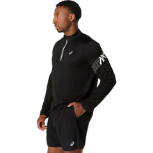 Mens Asics Icon Long Sleeve 1/2 Zip