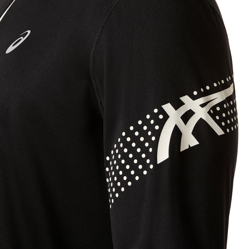 Mens Asics Icon Long Sleeve 1/2 Zip