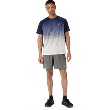 Mens Asics Road Fade Short Sleeve Top
