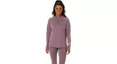 Women's Asics 1/2 Zip Long Sleeve Top