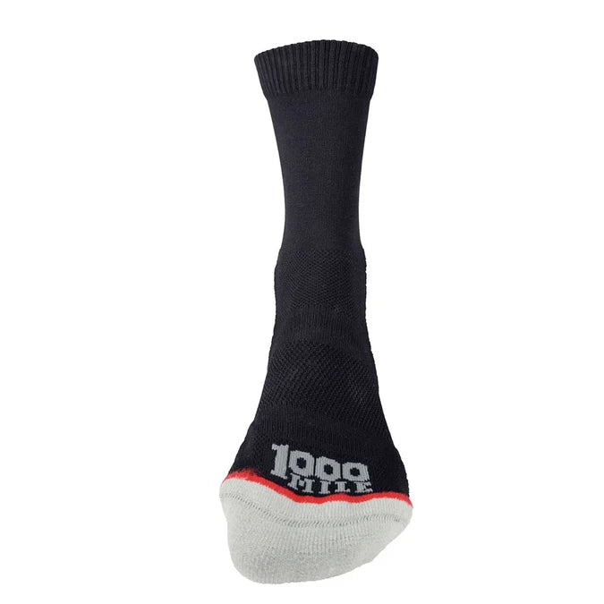 1000 Mile Run Crew Repreve Single Layer Sock Twin Pack