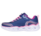 Girls Skechers Heart Lights - Retro Hearts