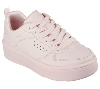 Girl's Skechers Court High - Color Zone