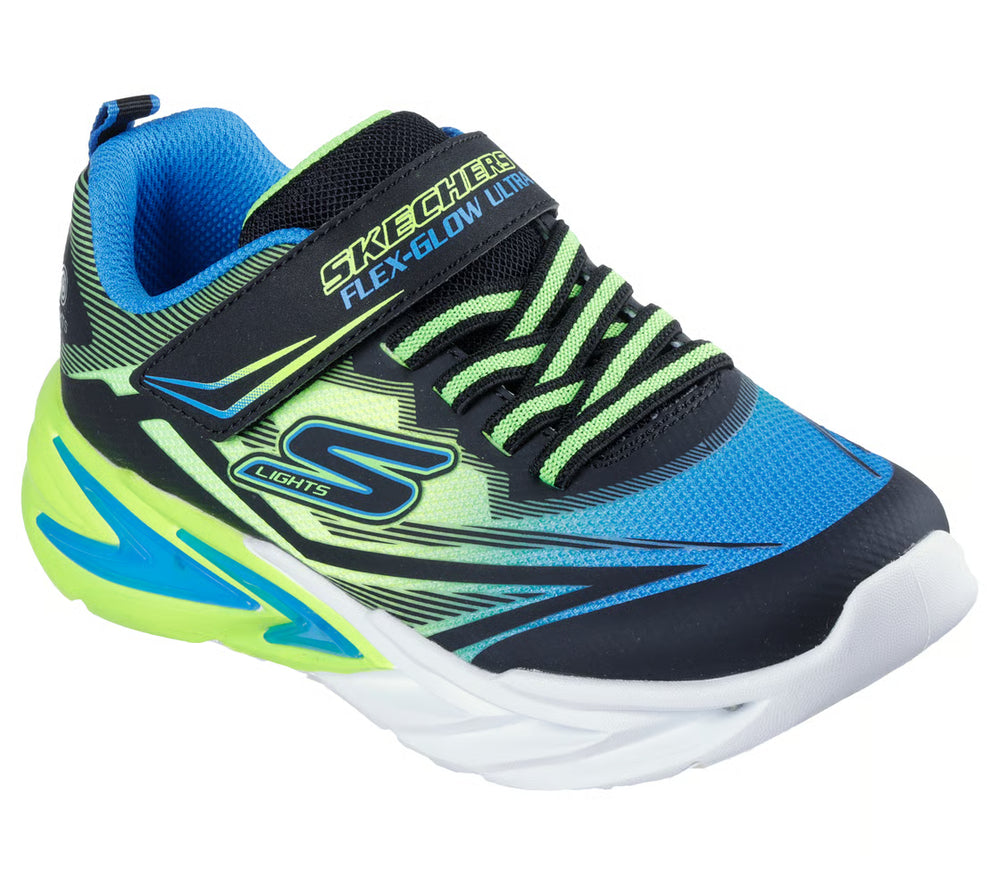 Boy's Skechers S Lights Flex- Glow Ultra