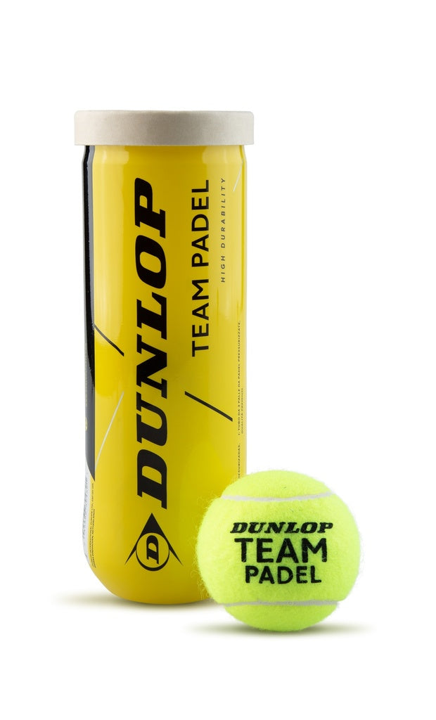 Dunlop Team Padel Ball - 3 Ball Tube