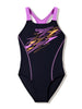 Girl's Speedo Medley Logo Medalist Swimsuit
