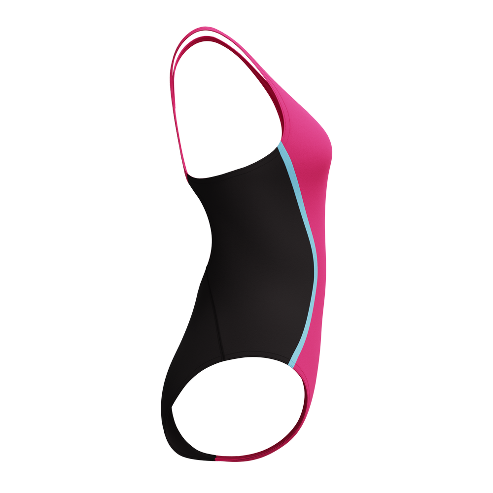 Women's Medalist Solid Splice Swimsuit
