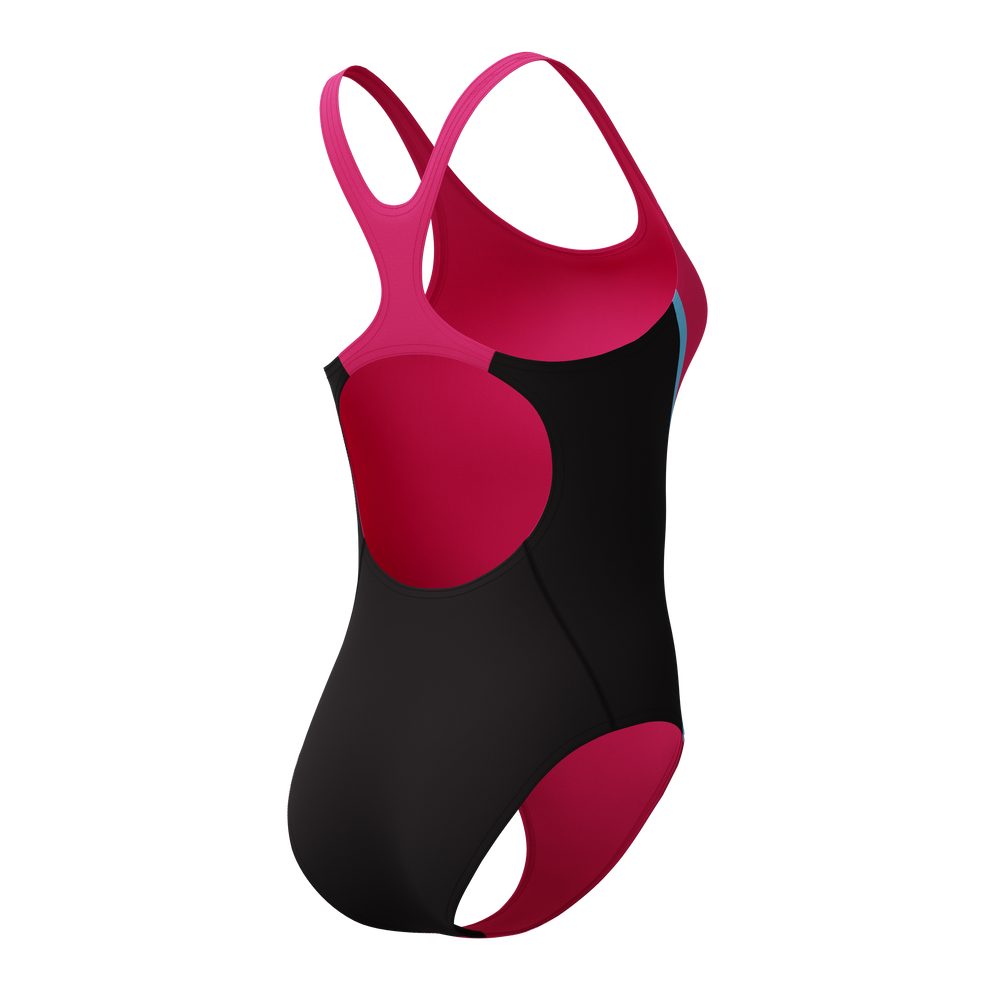 Women's Medalist Solid Splice Swimsuit