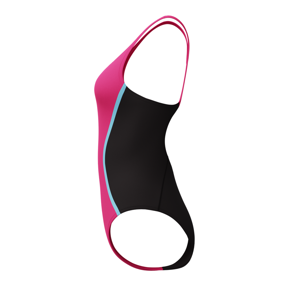 Women's Medalist Solid Splice Swimsuit