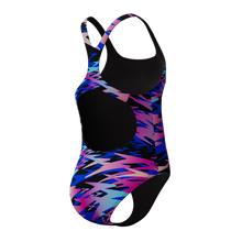 Girls Speedo Hyperboom Print Medalist Swimsuit
