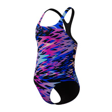 Girls Speedo Hyperboom Print Medalist Swimsuit