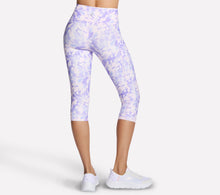 Women's Skechers Go Flex Printed High Waisted Capri Legging