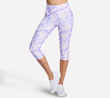 Women's Skechers Go Flex Printed High Waisted Capri Legging