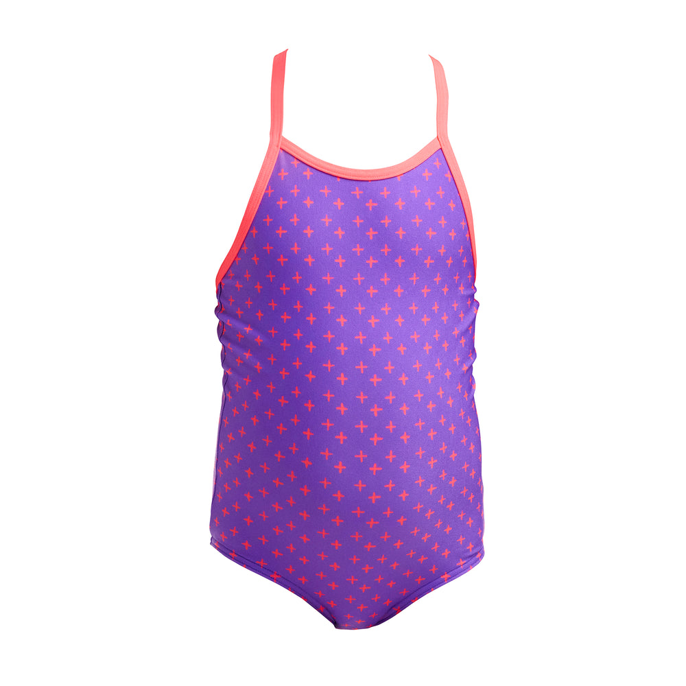 Girls Funkita Single Strap One Piece Add Me Babe