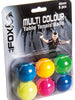 Fox TT Coloured Table Tennis Balls (Pack of 6)
