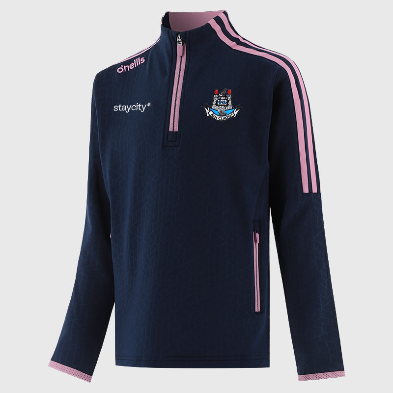Girl's O'Neill's Dublin Hydra 184 Brush Halfzip Top Pocket