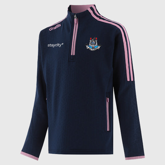 Girl's O'Neill's Dublin Hydra 184 Brush Halfzip Top Pocket