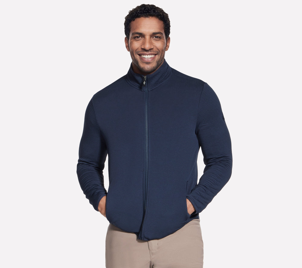 Men's Skechers The Hoodless Hoodie Ottoman Jacket