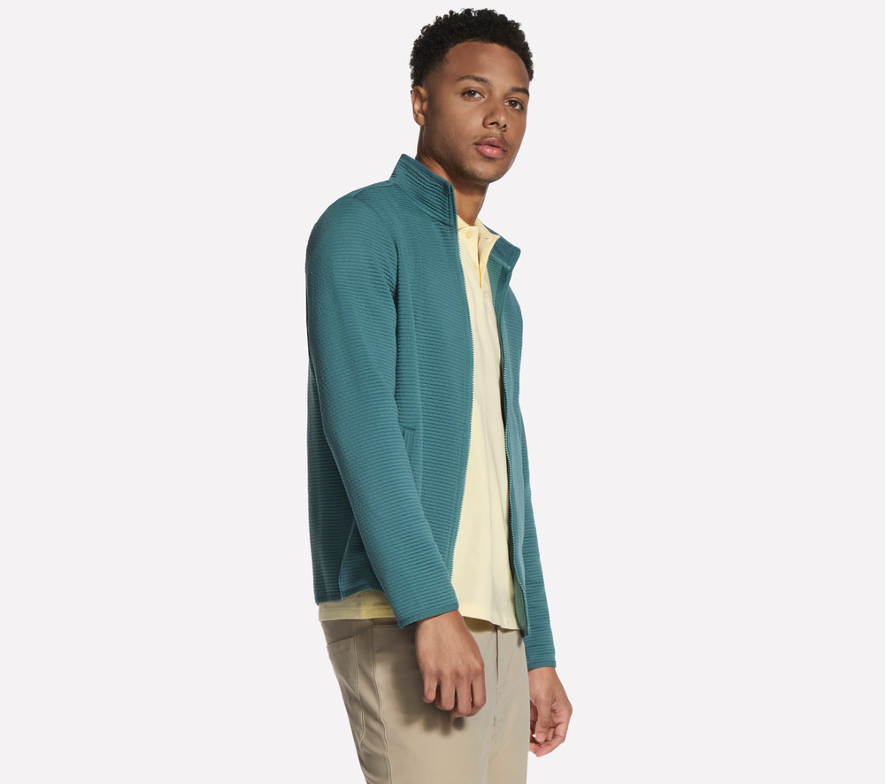 Men's Skechers The Hoodless Hoodie Ottoman Jacket