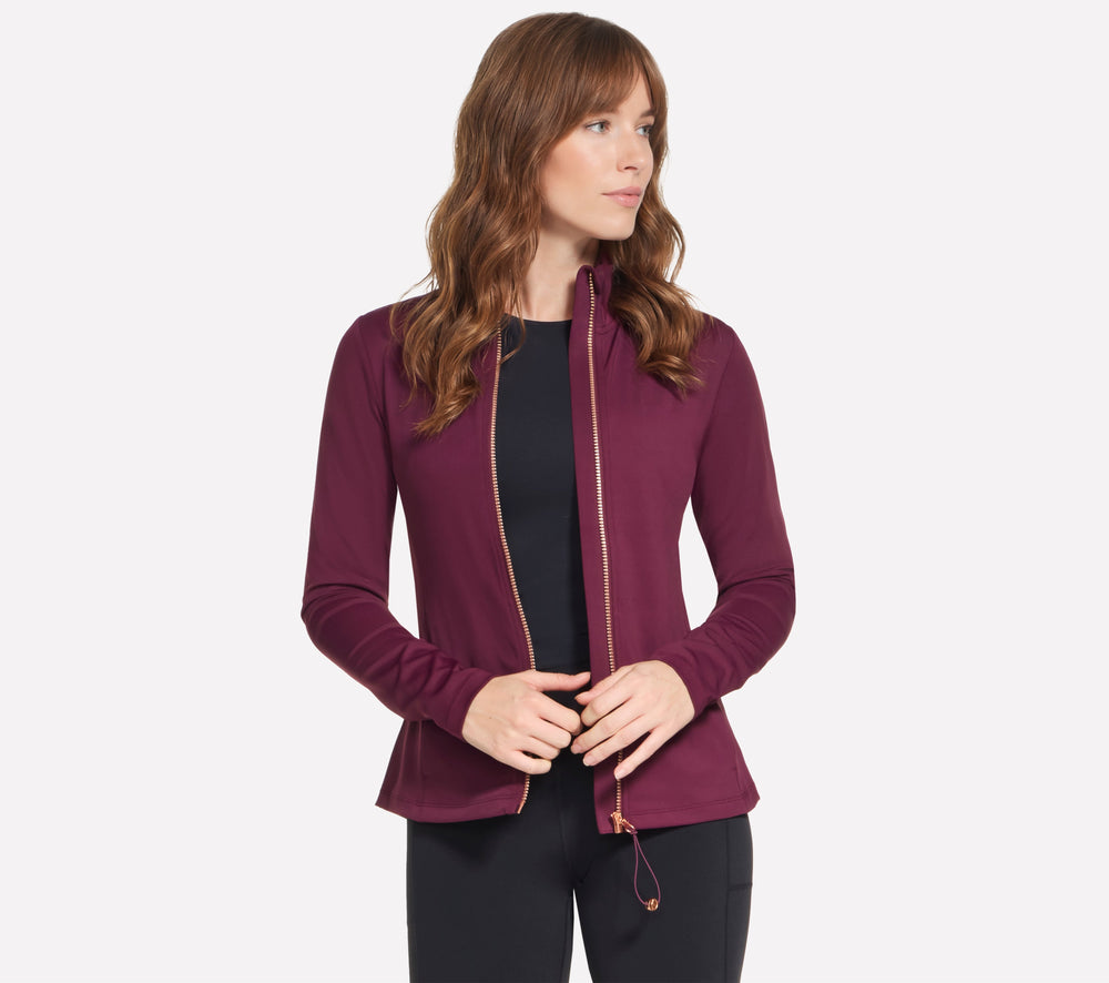Womens Skechers GoFlex Harmony Full Zip Jacket