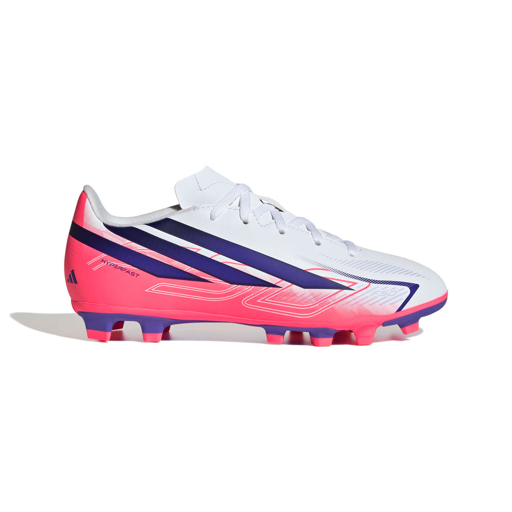 Kid's Adidas F50 Hyperfast Club FG/MG Football Boots