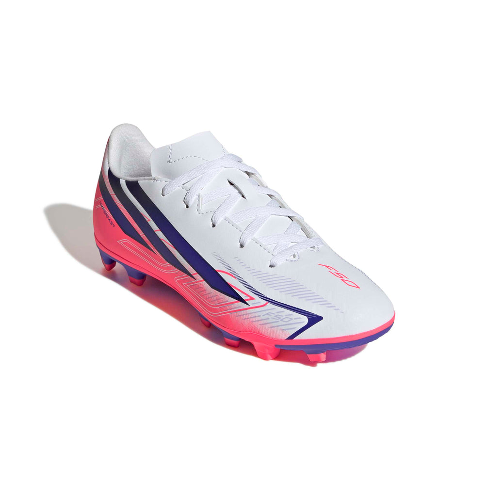 Kid's Adidas F50 Hyperfast Club FG/MG Football Boots