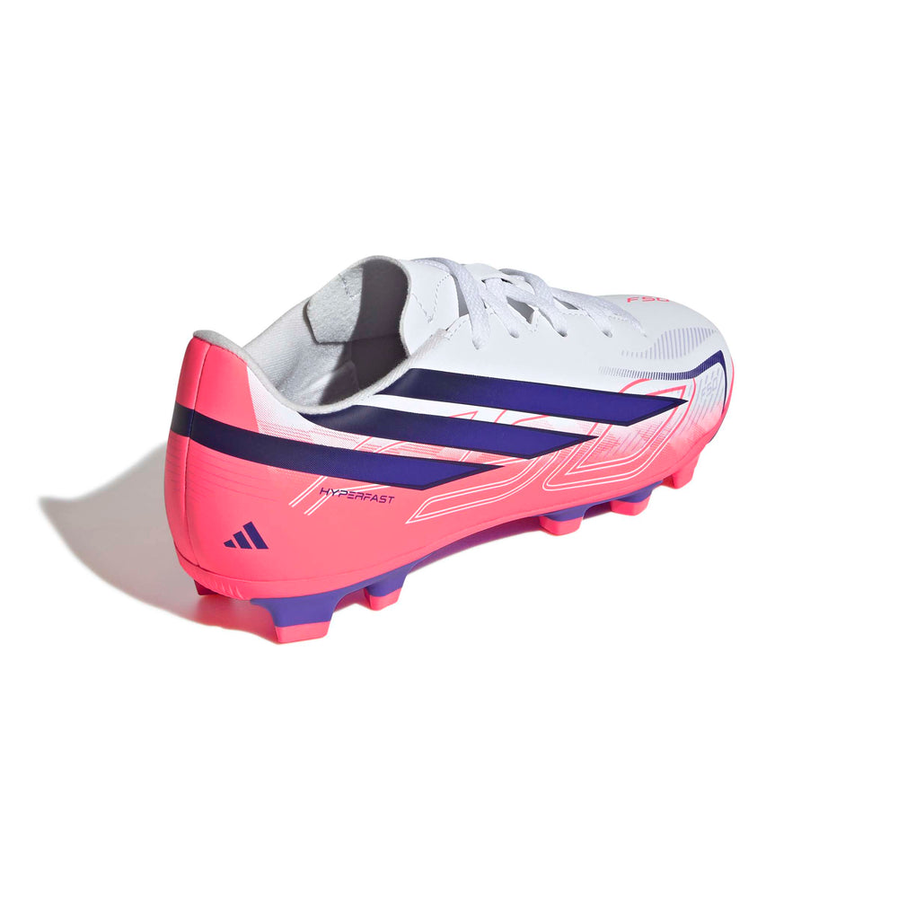 Kid's Adidas F50 Hyperfast Club FG/MG Football Boots