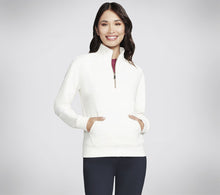 Women's Skechers Go Luxe Rib 1/4 Zip