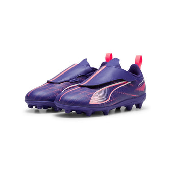 Kids Puma Ultra 5 Play Velcro FG/AG RB JR