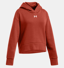 Girl's Under Armour Rival Fleece Crop Hoodie